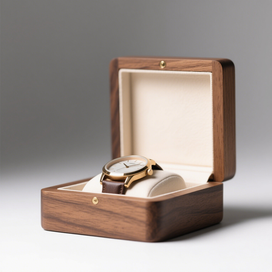5 Core Advantages of Wooden Watch Packaging: The Triple Breakthrough of Sustainability, Texture, and Practicality