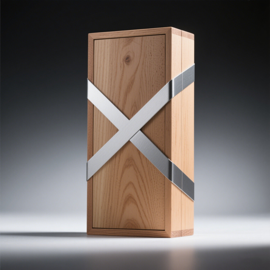 Wooden wine box