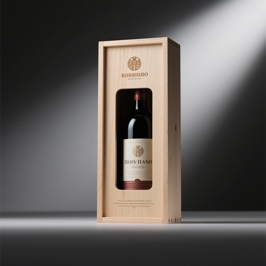 Wooden wine box