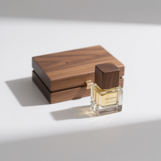 Wooden essential oil box